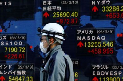 U.S. yields sink with dollar on dovish Fed bets; HK shares dip