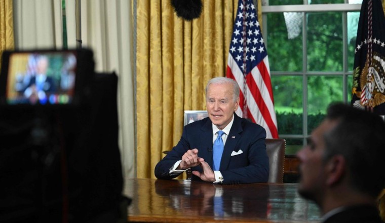 : ‘We averted an economic crisis’: Biden hails debt-ceiling deal in Oval Office address