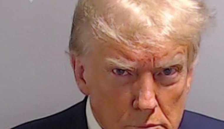 : Donald Trump’s mug shot, the new face of American political scandal